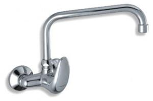 Dřezová baterie Novaservis Metalia 55 s otočným ramínkem 100 mm chrom 55035.0