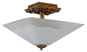 Flambeau STAR-F-S-DG - Stropní svítidlo STAR 2xE27/40W/230V měděná