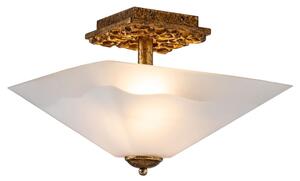 Flambeau STAR-F-S-DG - Stropní svítidlo STAR 2xE27/40W/230V měděná