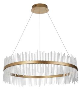 Endon 107672 - LED Stmívatelný lustr na lanku ADRIEL LED/83W/230V 3000K zlatá