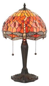 Endon 64092 - Stolní lampa Tiffany DRAGONFLY 2xE27/60W/230V pr. 30 cm