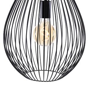 Moderne hanglamp zwart - Larry