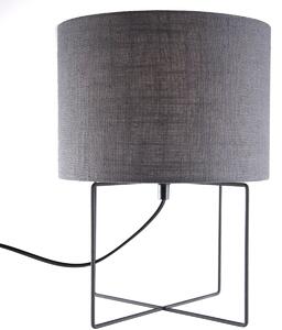 Moderní stolní lampa šedá - Hina