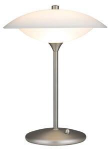 Stolní lampa Baroni stříbrná Rozměry: Ø 30 cm, výška 40 cm