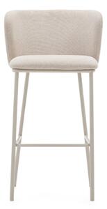 Béžová barová židle (výška sedáku 75 cm) Ciselia – Kave Home 4