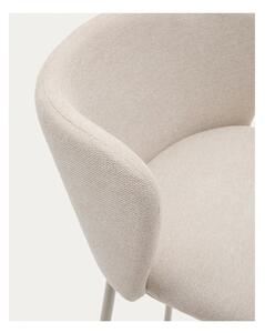 Béžová barová židle (výška sedáku 75 cm) Ciselia – Kave Home 7