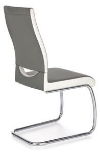 Jídelní židle SCK-259 šedá/bílá