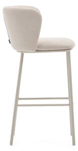 Béžová barová židle (výška sedáku 75 cm) Ciselia – Kave Home 5