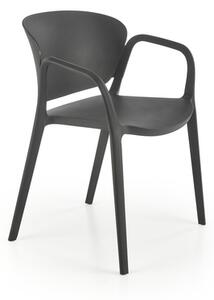 Halmar židle K491 + barevné provedení: černá