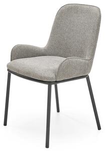 Jídelní židle SCK-481 šedá/černá