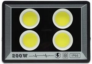 Osvětlovač Azaris 200 W 24000 lm bílý studený černý IP66