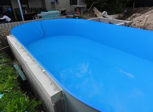 Bazén Planet Pool Exclusiv WHITE/Blue - samotný bazén 600x320x150 cm