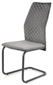 Jídelní židle SCK-444 šedá/černá