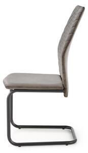 Jídelní židle SCK-444 šedá/černá