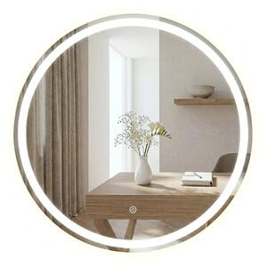 Tutumi Zrcadlo ⌀50 cm s regulovatelným LED osvětlením HOM-09517