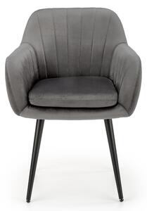 Jídelní židle SCK-429 šedá/černá