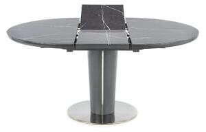 Jídelní stůl RACORDU šedý mramor/šedá