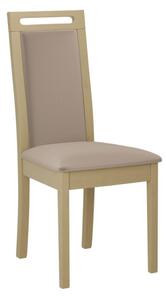 Čalouněná jídelní židle Heven VI, Barva dřeva: bílá, Potah: Hygge D20 Mirjan24 5903211285462