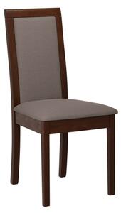 Čalouněná jídelní židle Heven IV, Barva dřeva: ořech, Potah: Hygge D20 Mirjan24 5903211285240