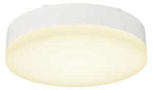 Stropní/nástěnná lampa Straight bílá Rozměry: Ø 28 cm, výška 6 cm