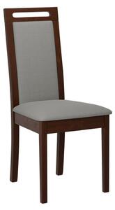Čalouněná jídelní židle Heven VI, Barva dřeva: ořech, Potah: Hygge D91 Mirjan24 5903211285585