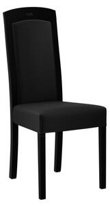 Čalouněná jídelní židle Heven VII, Barva dřeva: černý, Potah: Kronos 22 Mirjan24 5903211285721