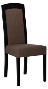 Čalouněná jídelní židle Heven VII, Barva dřeva: černý, Potah: Hygge D20 Mirjan24 5903211285837