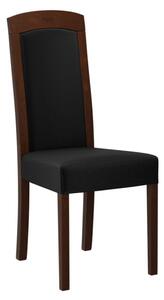 Čalouněná jídelní židle Heven VII, Barva dřeva: černý, Potah: Paros 2 Mirjan24 5903211285714