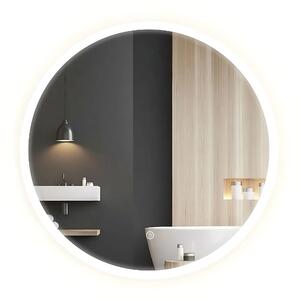 Tutumi Zrcadlo ⌀100 cm s regulovatelným LED osvětlením HOM-70005