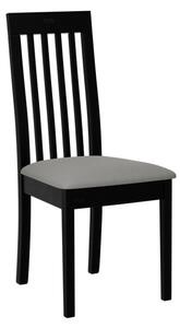 Čalouněná jídelní židle Heven IX, Barva dřeva: černý, Potah: Kronos 7 Mirjan24 5903211287510