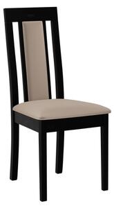 Čalouněná jídelní židle Heven XI, Barva dřeva: černý, Potah: Kronos 7 Mirjan24 5903211290633