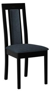 Čalouněná jídelní židle Heven XI, Barva dřeva: černý, Potah: Zetta 300 Mirjan24 5903211290688