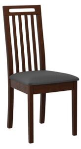 Čalouněná jídelní židle Heven X, Barva dřeva: ořech, Potah: Hygge D20 Mirjan24 5903211290374