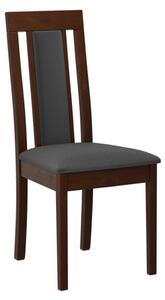 Čalouněná jídelní židle Heven XI, Barva dřeva: ořech, Potah: Hygge D91 Mirjan24 5903211290701
