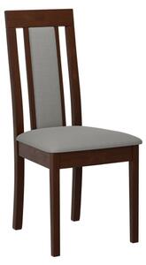 Čalouněná jídelní židle Heven XI, Barva dřeva: ořech, Potah: Hygge D91 Mirjan24 5903211290701