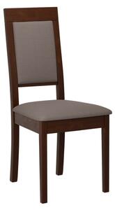 Čalouněná jídelní židle Heven XIII, Barva dřeva: černý, Potah: Soro 28 Mirjan24 5903211291302