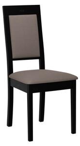 Čalouněná jídelní židle Heven XIII, Barva dřeva: bílá, Potah: Hygge D91 Mirjan24 5903211291180
