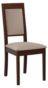 Čalouněná jídelní židle Heven XIII, Barva dřeva: ořech, Potah: Hygge D20 Mirjan24 5903211291333