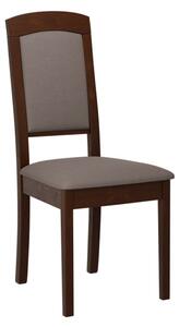 Čalouněná jídelní židle Heven XIV, Barva dřeva: ořech, Potah: Hygge D91 Mirjan24 5903211291661