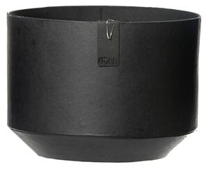OOhh květináč Alba Black Rozměry: 17,5 x 13 cm