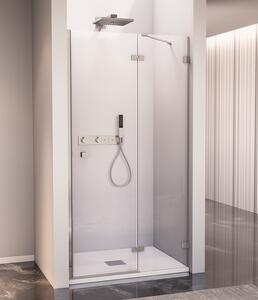 Polysan FORTIS EDGE sprchové dveře do niky 900mm, čiré sklo, pravé