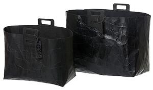 OOhh set květináčů Shopping Bag Black Rozměry: vel. S