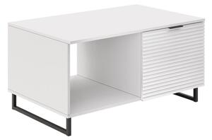 Konferenční stolek Kotoni 100, Barva: bílá / bílá Mirjan24 5903211299094