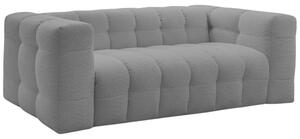 Bobochic Paris Šedá bouclé rozkládací pohovka Cloud 228 cm