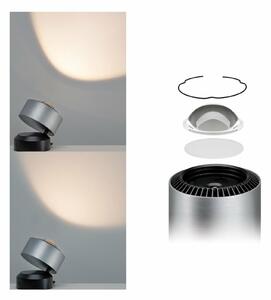 PAULMANN LED stolní lampa Aldan 3,5W černá/hliník kartáčovaný stmívatelné 797.18 P 79718