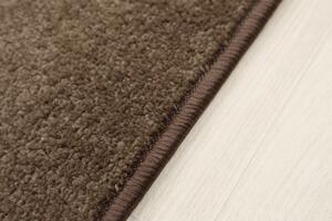 Vopi koberce Kusový koberec Eton hnědý ovál - 80x150 cm