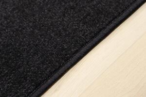 Vopi koberce Kusový koberec Eton černý 78 čtverec - 60x60 cm