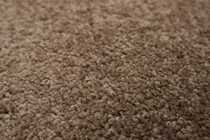 Vopi koberce Kusový koberec Eton hnědý 97 čtverec - 60x60 cm