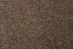 Vopi koberce Kusový koberec Eton hnědý ovál - 120x170 cm