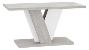 Konferenční stolek Tearyl, Barva: bílý lesk / beton Mirjan24 5903211302305